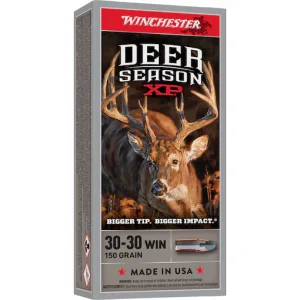 New Winchester Deer Season XP 30-30 Winchester Ammo 150 Grain Winchester Extreme Point Polymer Tip 200rounds15 - Ammunition | Glock Full Auto Switches
