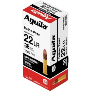 Aguila Super Extra High Velocity 22LR Ammo 38 Grain Plated Hollow Point For Sale - Full Auto Glock Switches - Glock Full Auto Switches