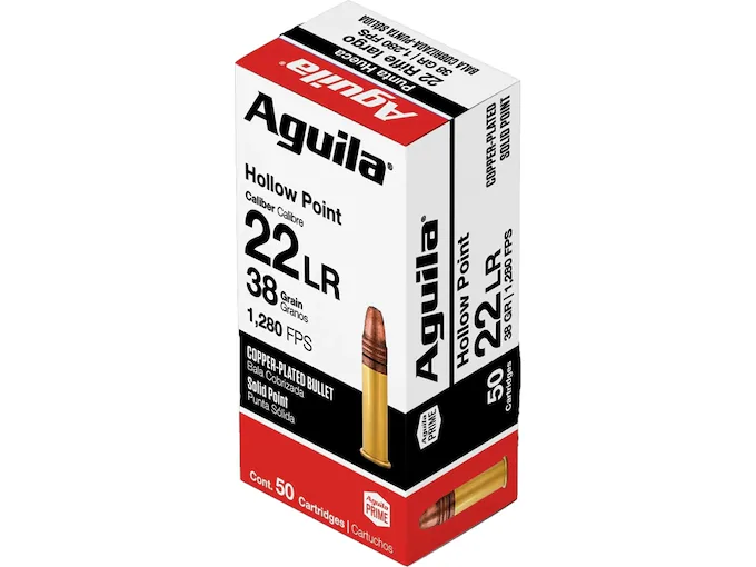 Aguila Super Extra High Velocity 22LR Ammo 38 Grain Plated Hollow Point For Sale Aguila Super Extra High Velocity 22LR Ammo 38 Grain Plated Hollow Point For Sale - Full Auto Glock Switches - Glock Full Auto Switches