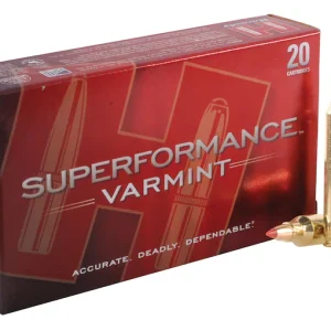 Shop Hornady Superformance Varmint 204 Ruger Ammo 40 Grain Hornady V-Max Polymer Tip 500rounds - Ammunition - Glock Full Auto Switches