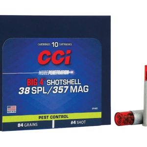 CCI Big 4 Shotshell 38 Special Ammo 84 Grain Lead Shot 200 rounds