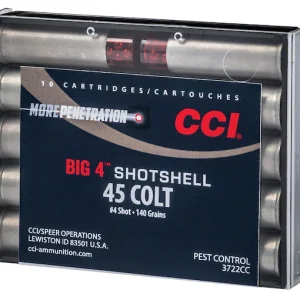 CCI Big 4 Shotshell 45 Colt (Long Colt) Ammo 140 Grain Lead Shot 200 rounds For Sale - Handguns | Glock Full Auto Switches